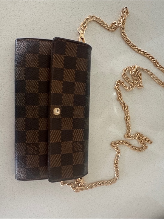 Louis Vuitton Handbags - Louis Vuitton DAMIER Sarah Long wallet converted vintage authentic